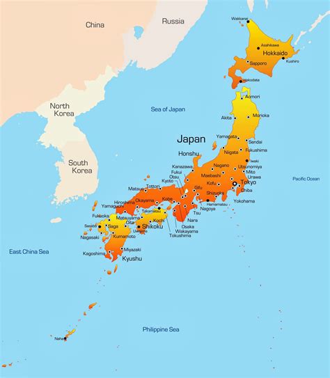 Japonya haritası
